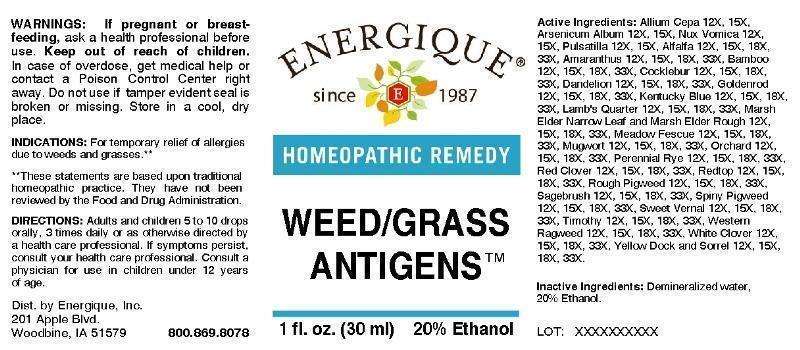 Weed Grass Antigens